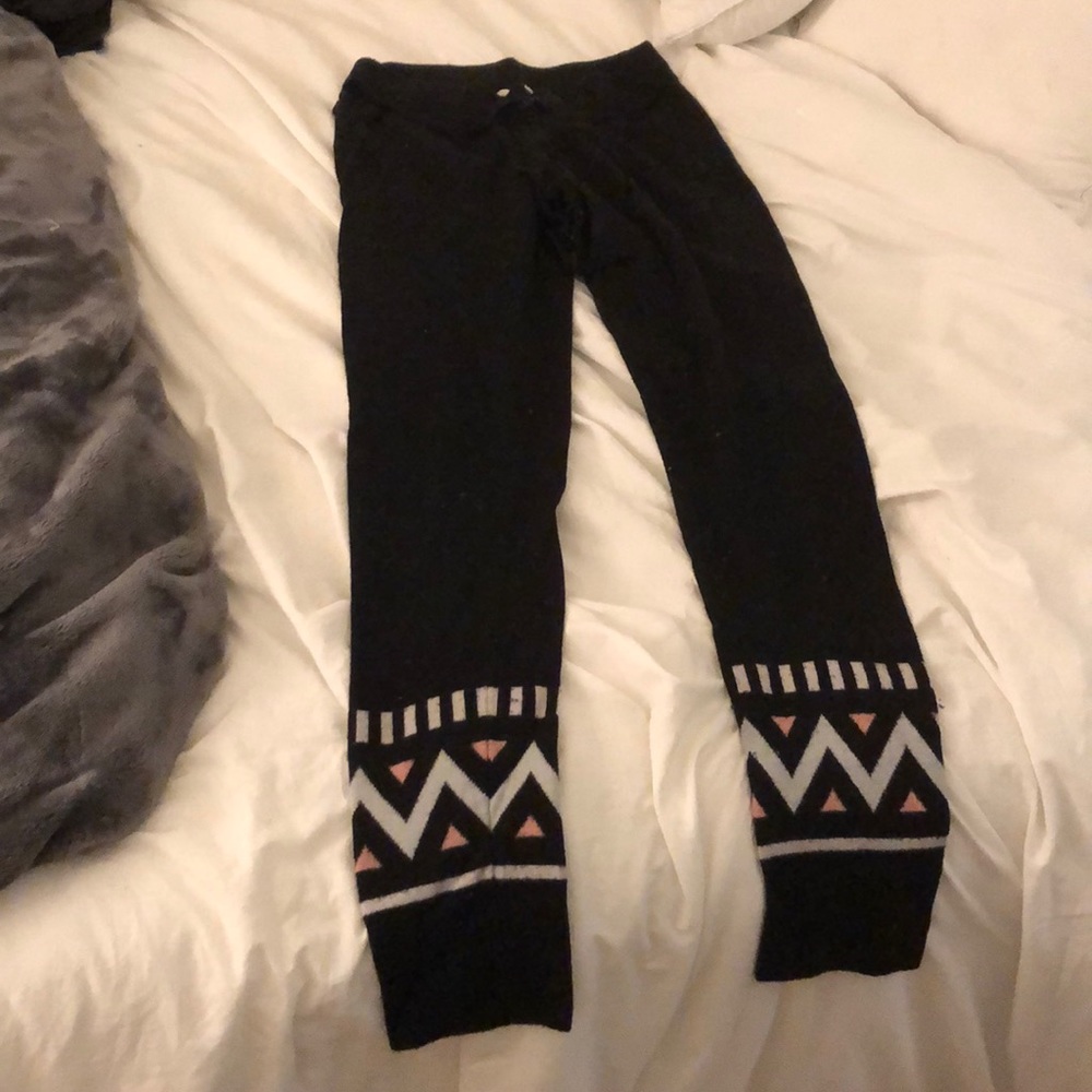 Fitted sweat pants